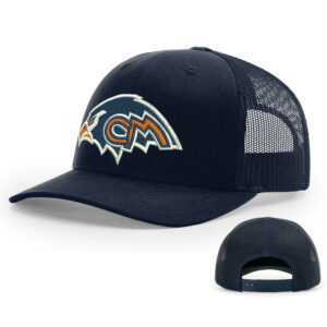 CM Soccer Richardson TACTICAL snap back trucker cap-Navy