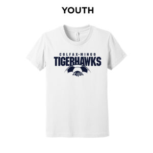 CM Soccer Youth Premium Short Sleeve Tee-White