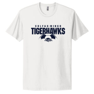 CM Soccer Unisex Premium Short Sleeve Tee-White