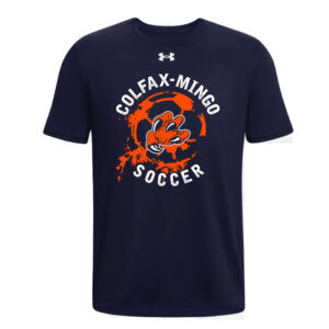 CM Soccer Under Armour short sleeve Men’s Team Tech Tee-Navy