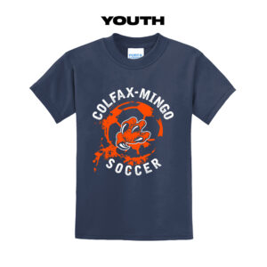 CM Soccer Youth Short Sleeve Tee-Navy