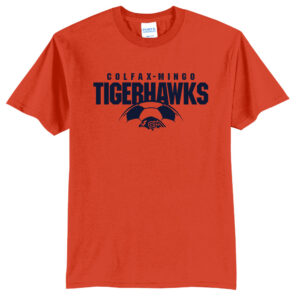 CM Soccer Unisex Short Sleeve Tee-Orange