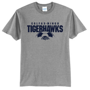 CM Soccer Unisex Short Sleeve Tee-Athletic Heather