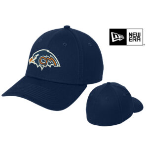 CM Soccer New Era Structured Stretch Cotton Cap-Deep Navy