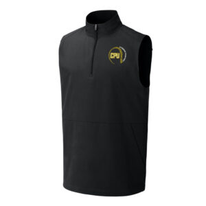 CPU Baseball Sport-Tek Repeat 1/2-Zip Vest Men-Black