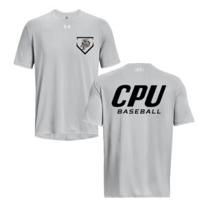 CPU Baseball Under Armour short sleeve Men’s Team Tech Tee-Mod Grey