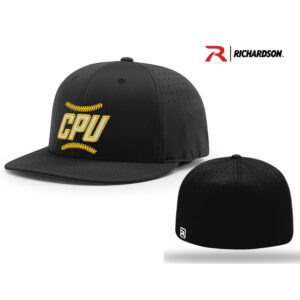 CPU Baseball Richardson Pro Lite FlexFit Cap -Black
