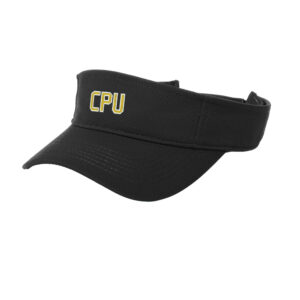 CPU Baseball Sport-tek PosiCharge RacerMesh Visor-Black