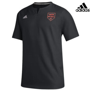 Queens Softball Adidas ICON Cage Jacket – Black (S, M, XL, 2x)