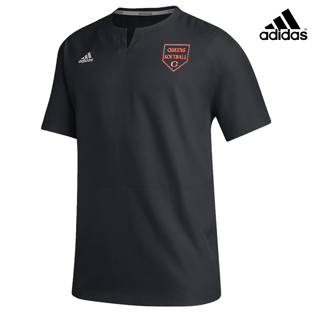 Queens Softball Adidas ICON Cage Jacket - Black (S, M, XL, 2x)