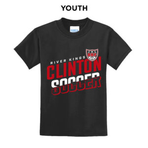 River King Soccer Youth Short Sleeve Tee-Black