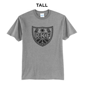 River King Soccer Tall Short Sleeve Tee-Grey