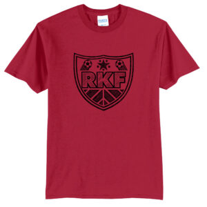 River King Soccer Unisex Short Sleeve Tee-Red