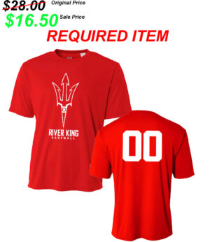 Clinton BB Player Gear Adult Cooling Performance Tshirt-Scarelt REQUIRED ITEM