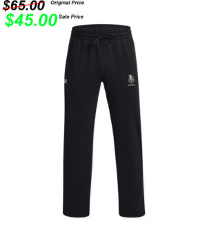 Clinton BB Player Gear Under Armour Men’s UA Rival Fleece Pants-Black