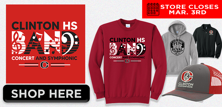 Read more about the article CLINTON MARCHING BAND SPRING 2026