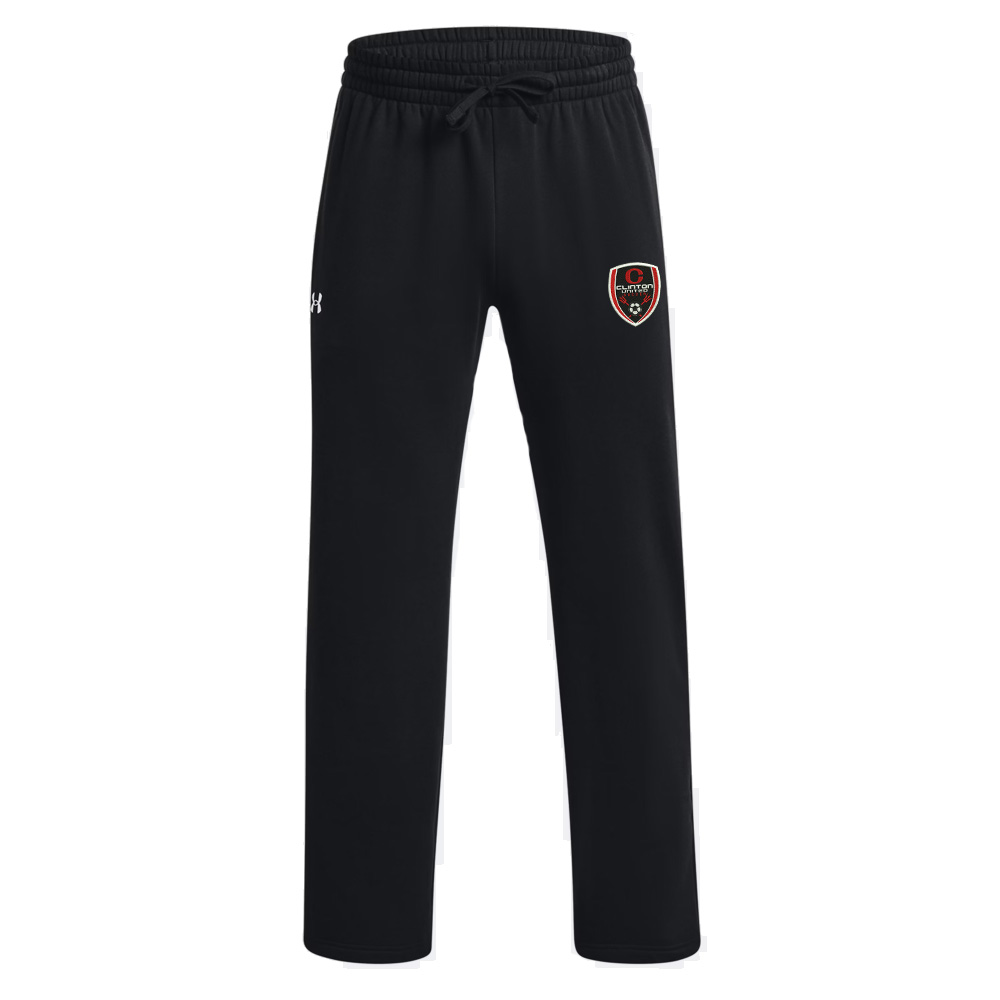 Clinton United Soccer Under Armour Men's UA Rival Fleece Pant-Black