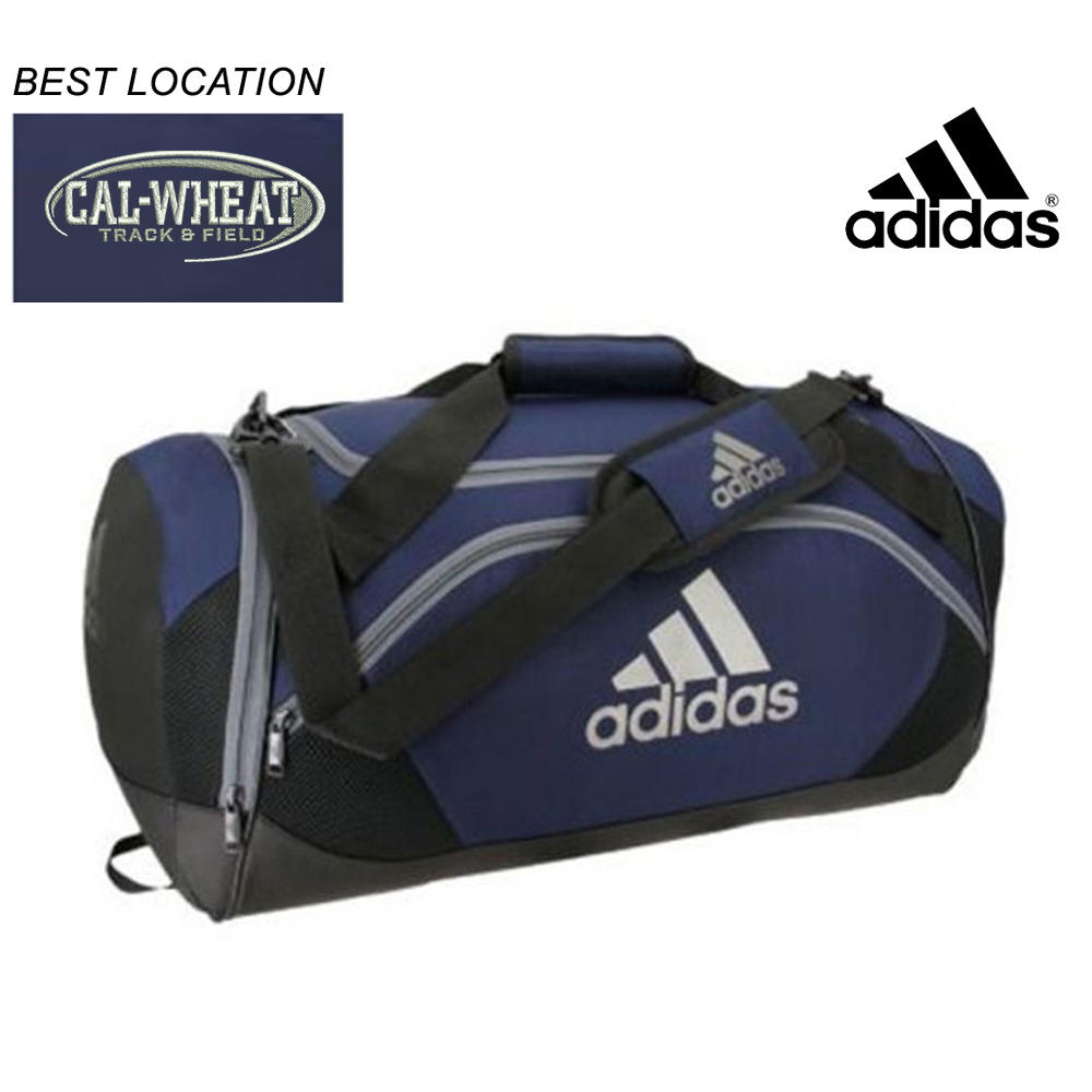 Cal Wheat Track Field Adidas Team Issue II Medium Duffel- NAVY