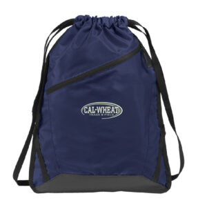 Cal Wheat Track Field Port Authority Zip It Cinch Pack-True Navy