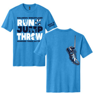 Cal Wheat Track Field Unisex Premium Short Sleeve Tee-Heather Bright Turquoise