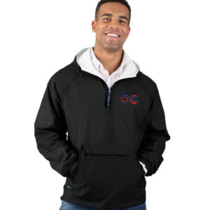 DC Tennis Charles River Classic Solid Pullover Men-Black