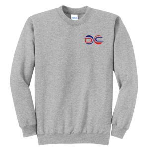 DC Tennis Unisex Fleece Crewneck Sweatshirt-Athletic heather