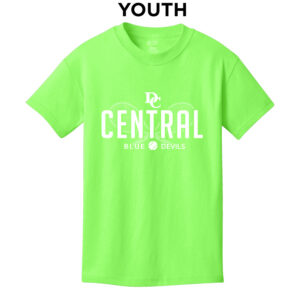 DC Tennis Youth Short Sleeve Tee-Neon Green