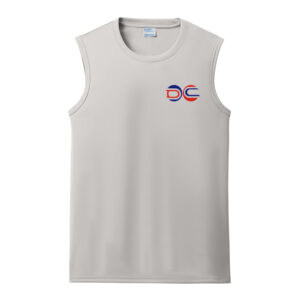 DC Tennis  Performance Sleeveless Tee Men-Silver