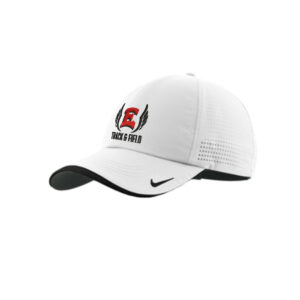 DM East Track Field Nike Dri-FIT Perforated Performance Cap-White/Black