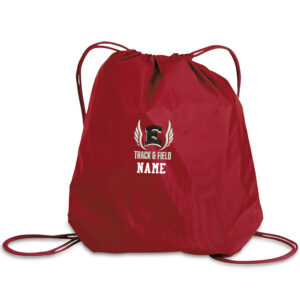 DM East Track Field Port Company Cinch Pack-Red
