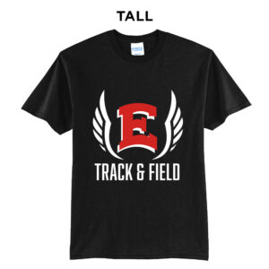 DM East Track Field Tall Short Sleeve Tee-Black