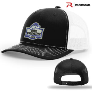 Doug Wagemester Richardson Pro Crown Mesh Back Adjustable back cap Split-Black/White