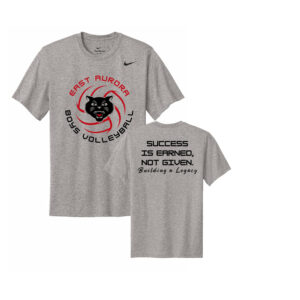 EA Boy Volleyball Nike Team rLegend Tee Men-Carbon Heather