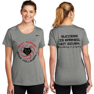 EA Boy Volleyball Nike Ladies Team rLegend Tee-Carbon Heather