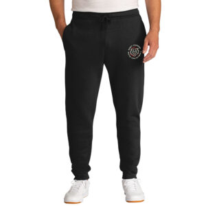 EA Boy Volleyball Men Core Fleece Jogger with Pockets-Black