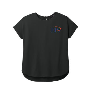 EIS Mercer and Mettle Women’s Stretch Crepe Crew-Black