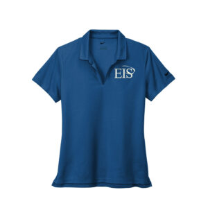 EIS Nike Ladies Dri-FIT Micro Pique 2.0 Polo-Gym Blue