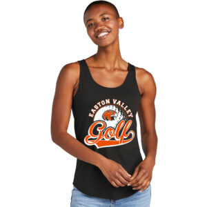 EV Golf District Women’s Perfect Tri Relaxed Tank-Black