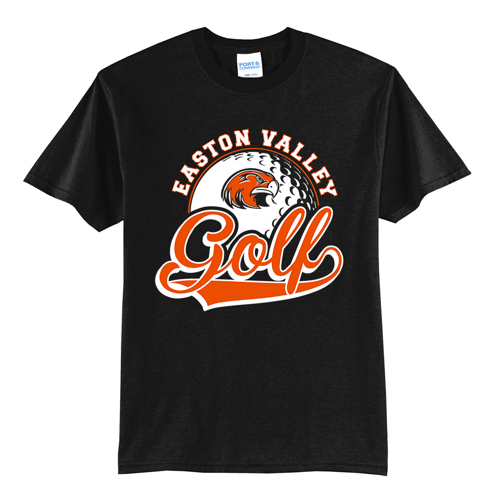 EV Golf Unisex Short Sleeve Tee-Black