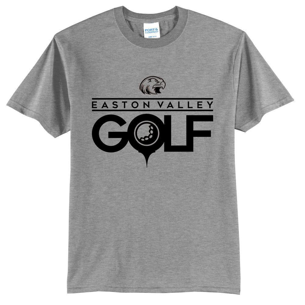 EV Golf Unisex Short Sleeve Tee-Athletic heather