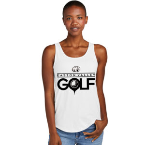 EV Golf District Women’s Perfect Tri Relaxed Tank-White