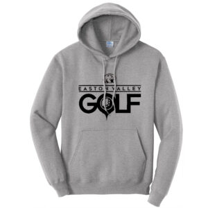 EV Golf Unisex Fleece Hooded Sweatshirt-Athletic heather