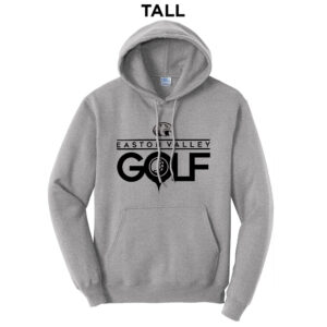 EV Golf TALL Classic Pullover Hooded Sweatshirt-Athletic Heather