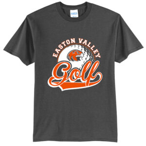 EV Golf Unisex Short Sleeve Tee-Charcoal