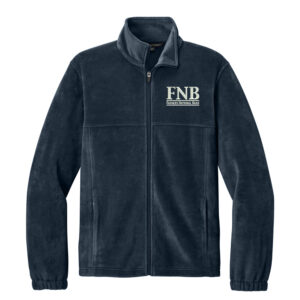 FNB Port Authority Plush Fleece Full-Zip Jacket Adult-Navy