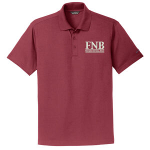 FNB Eddie Bauer Performance Polo  Men-Red Rhubarb