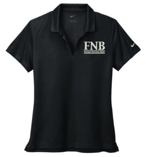 FNB Nike Ladies Dri-FIT Micro Pique 2.0 Polo-Black