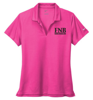 FNB Nike Ladies Dri-FIT Micro Pique 2.0 Polo-Vivid Pink