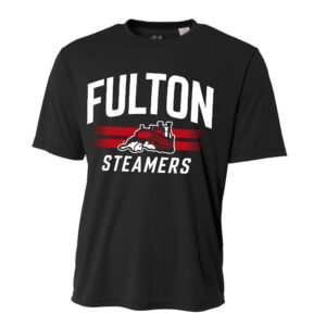 Steamers Adult Cooling Performance Tshirt -Black