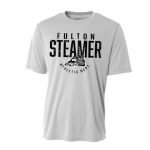 Steamers Adult Cooling Performance Tshirt-Silver